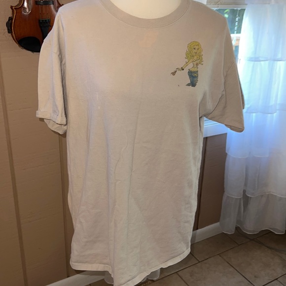 Distressed Devils Rejects baby firefly “ tutti fu)#ing fruity” mirror tee size L - Picture 3 of 6